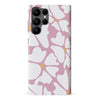 Samsung Galaxy S22 Ultra Modern Cherry Blossom Petal Floral Phone Case