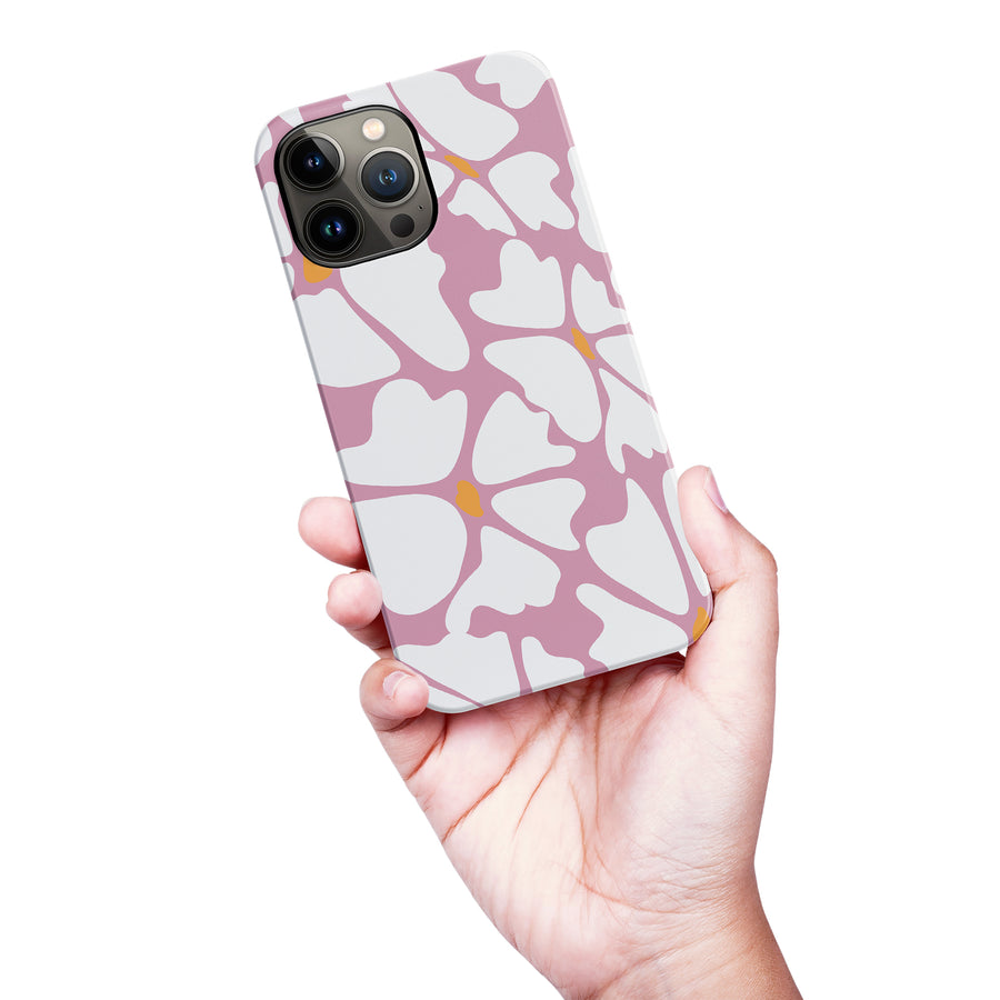 Modern Cherry Blossom Petal Floral Phone Case