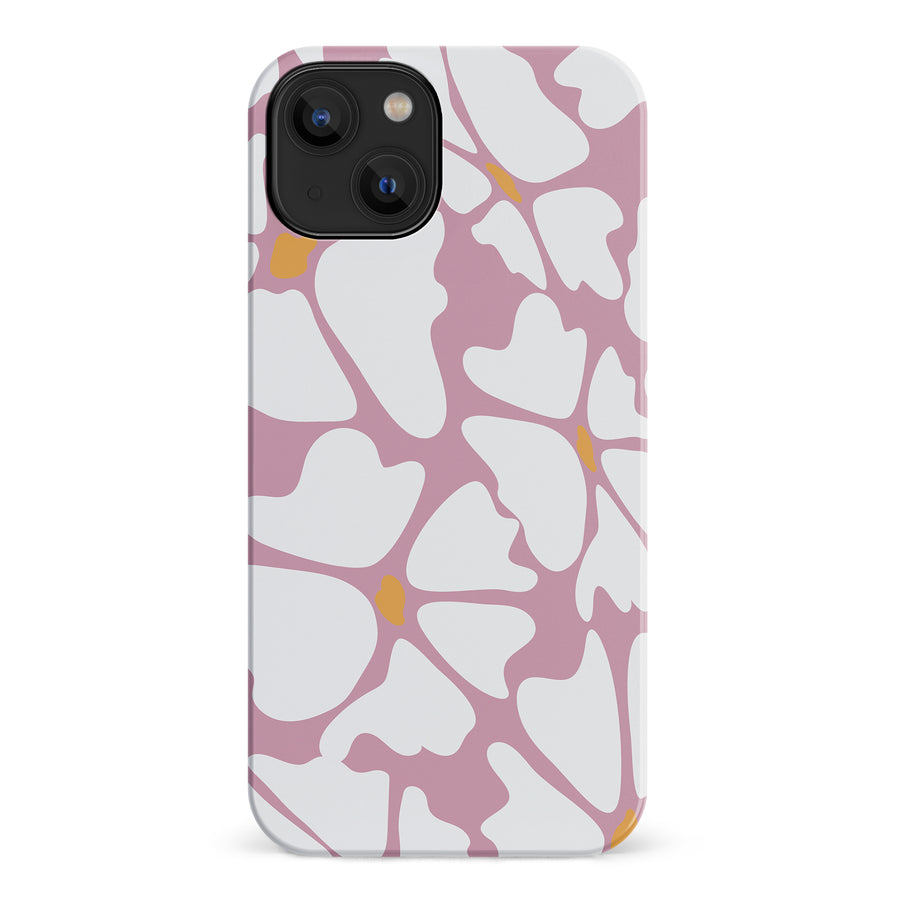 Modern Cherry Blossom Petal Floral Phone Case