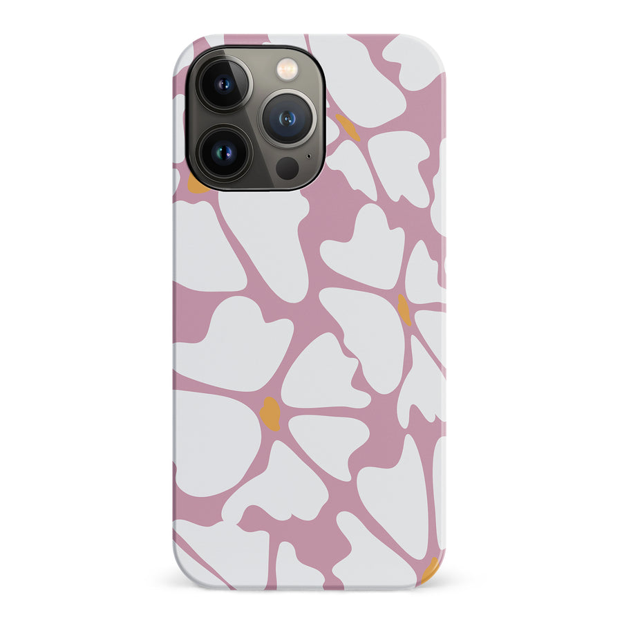 Modern Cherry Blossom Petal Floral Phone Case