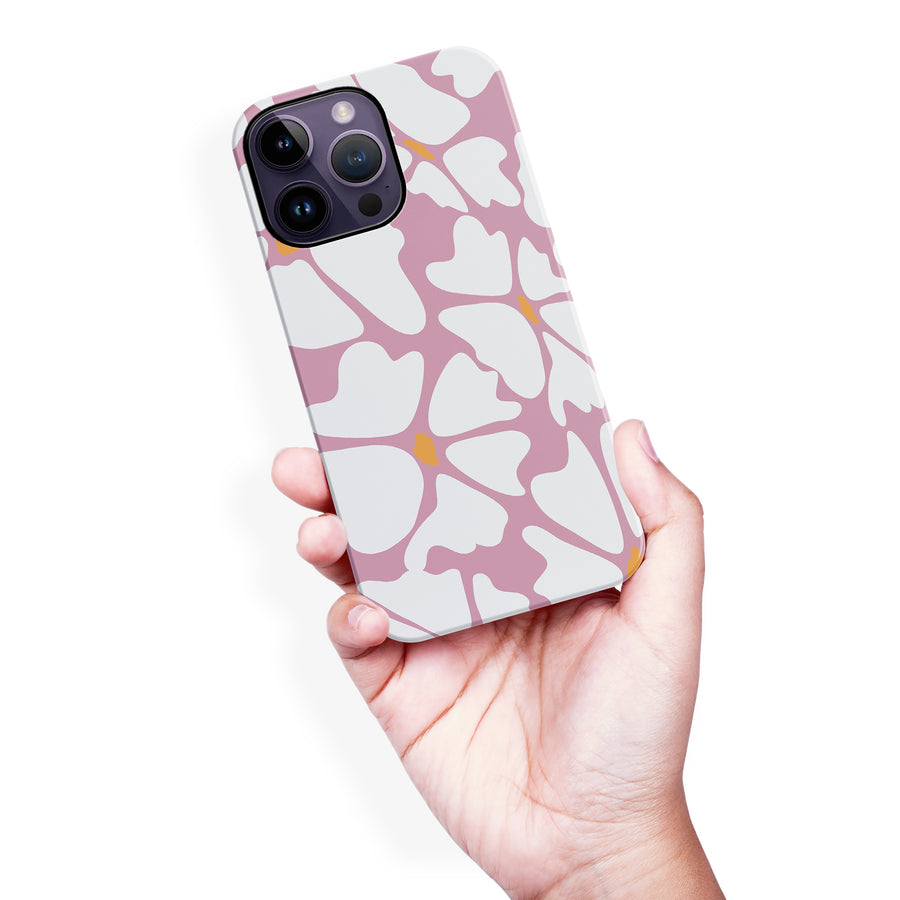 Modern Cherry Blossom Petal Floral Phone Case