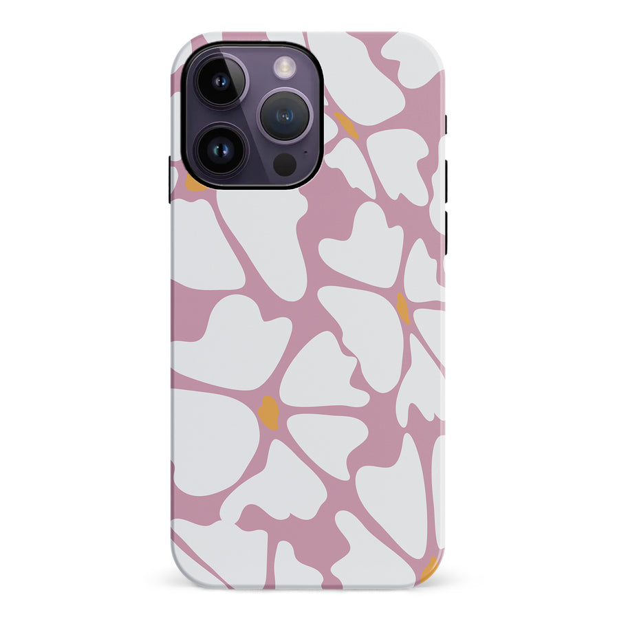 Modern Cherry Blossom Petal Floral Phone Case