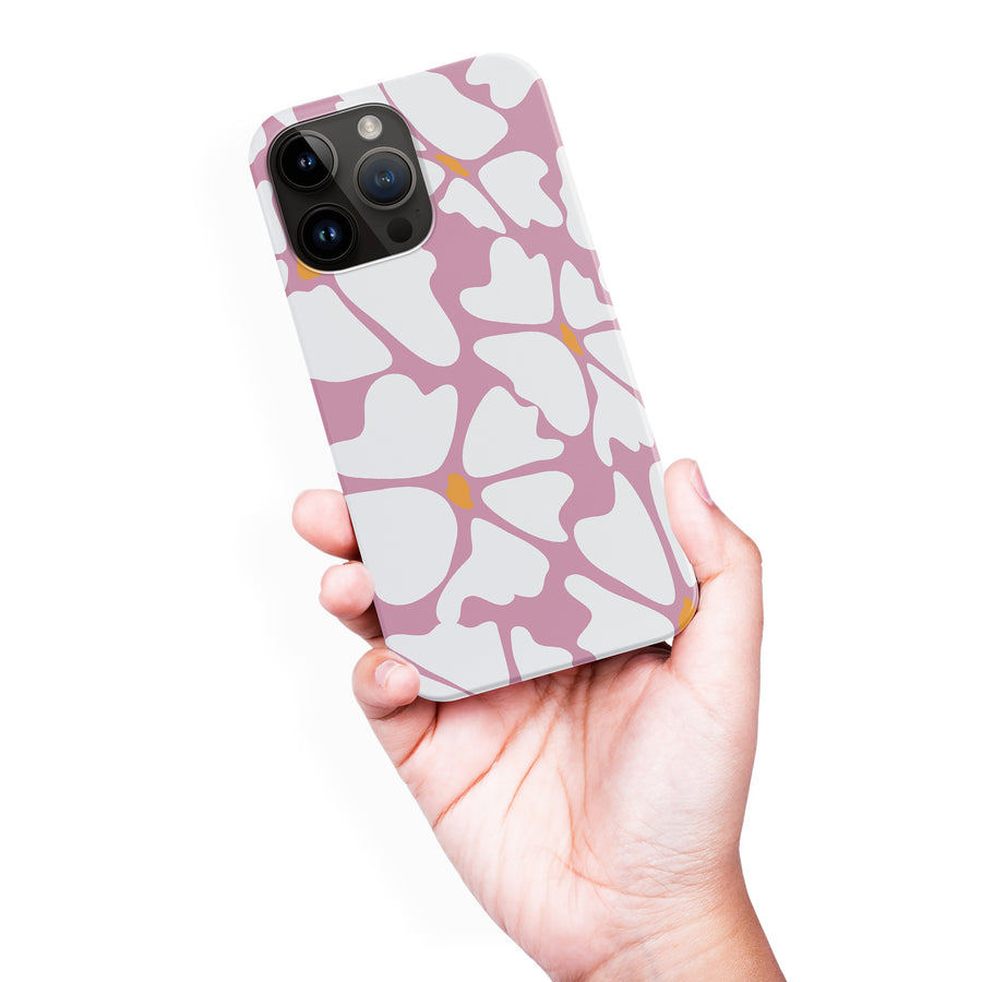 Modern Cherry Blossom Petal Floral Phone Case