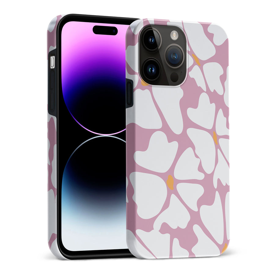 Modern Cherry Blossom Petal Floral Phone Case