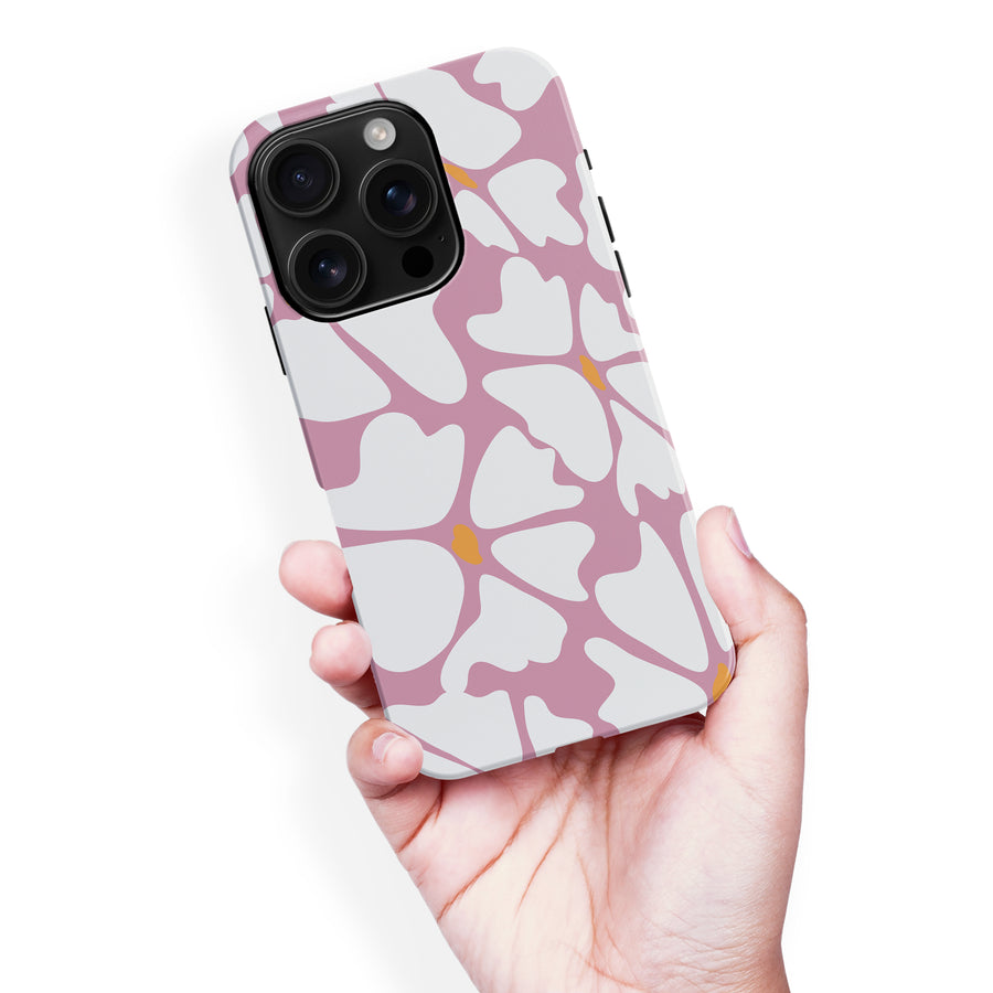 Modern Cherry Blossom Petal Floral Phone Case