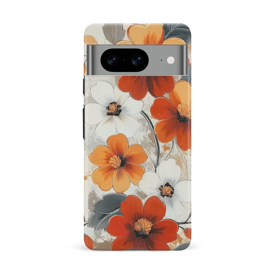 Google Pixel 8 Bold Cosmos Bloom Floral Phone Case