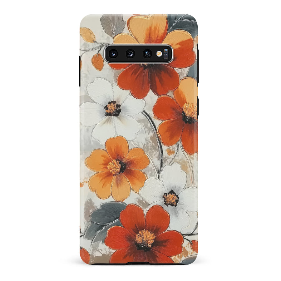 Bold Cosmos Bloom Floral Phone Case