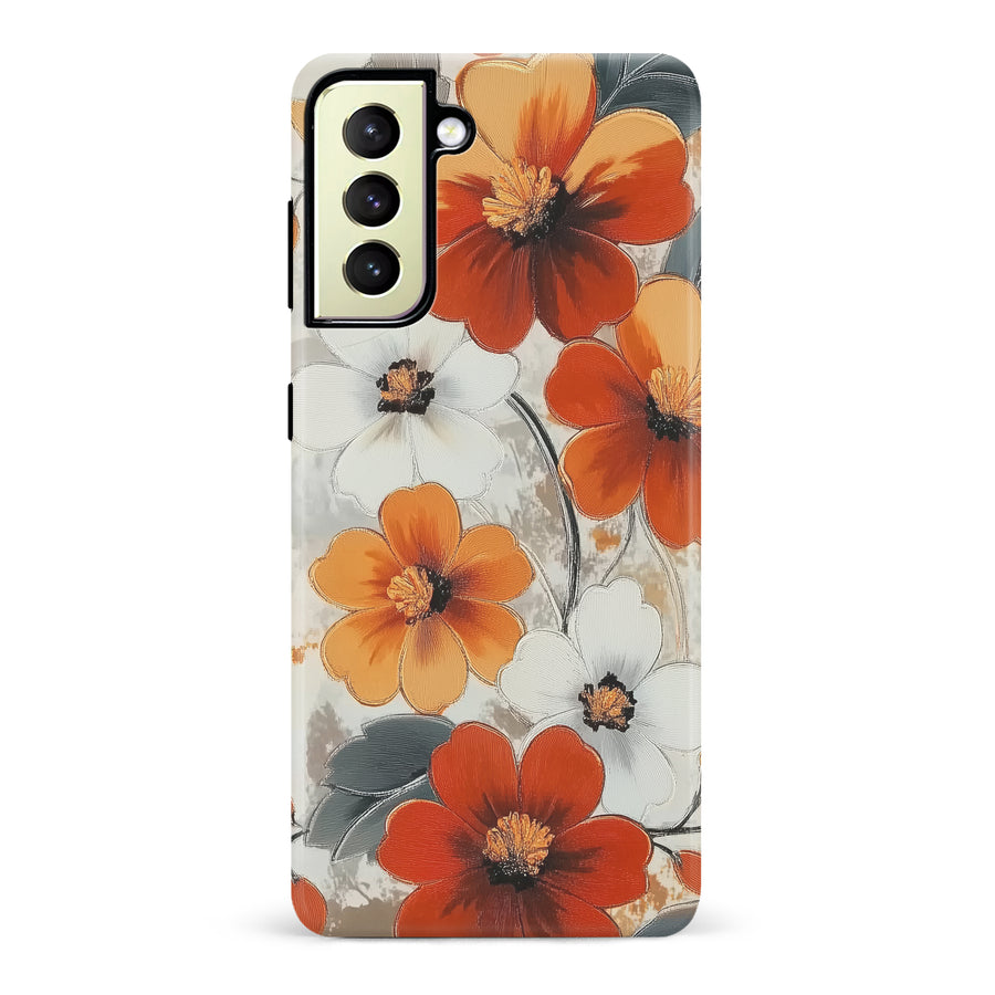 Bold Cosmos Bloom Floral Phone Case