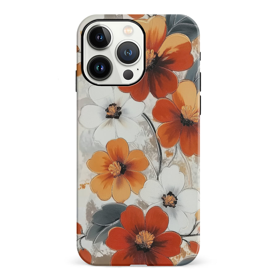 iPhone 13 Pro Bold Cosmos Bloom Floral Phone Case