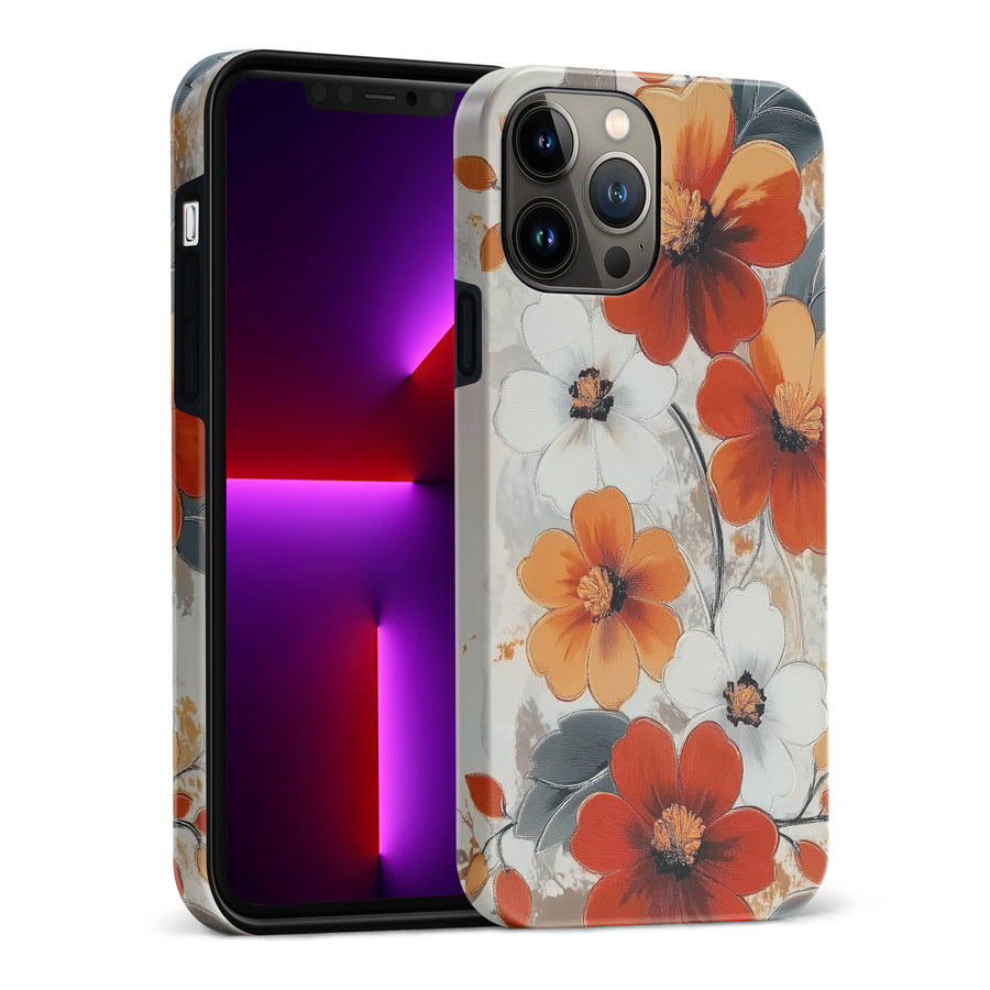 iPhone 13 Pro Max Bold Cosmos Bloom Floral Phone Case