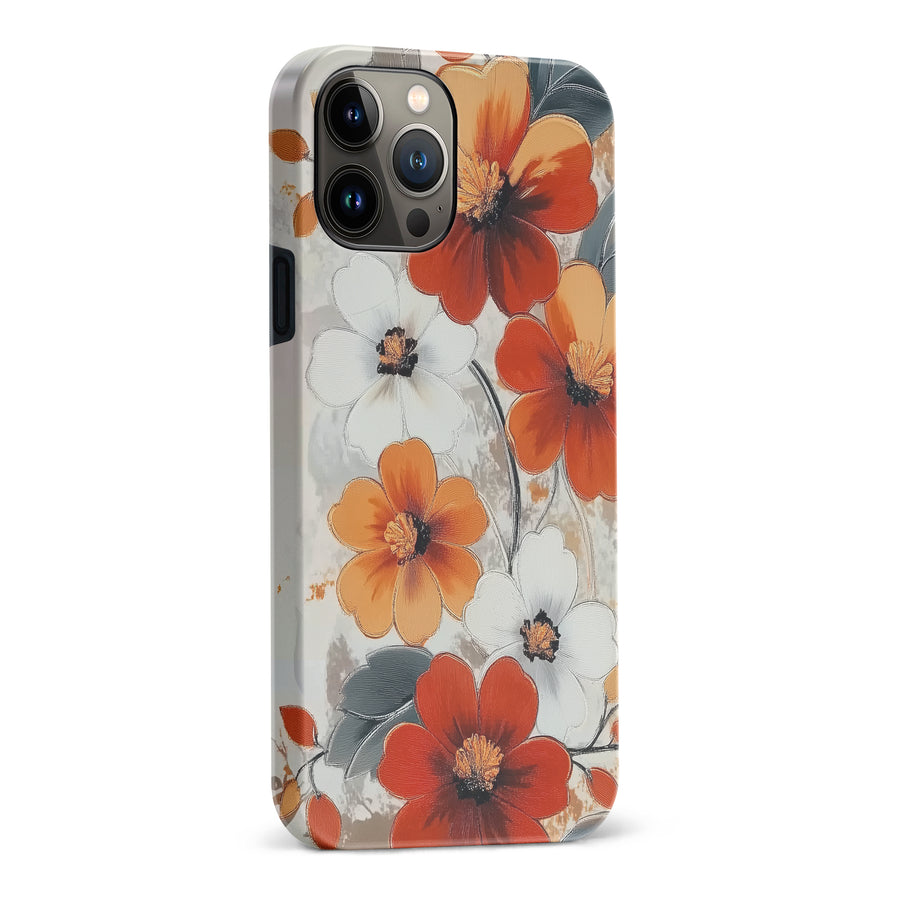 iPhone 13 Pro Max Bold Cosmos Bloom Floral Phone Case