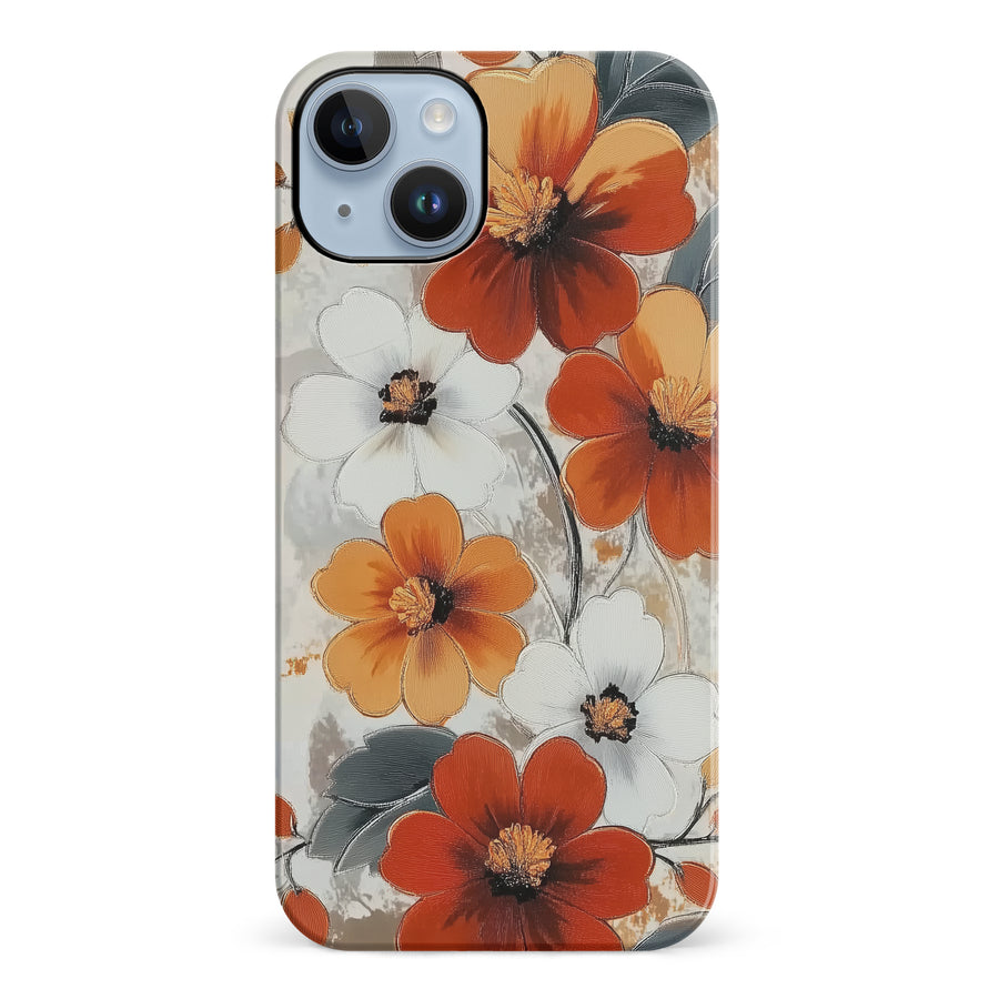 Bold Cosmos Bloom Floral Phone Case