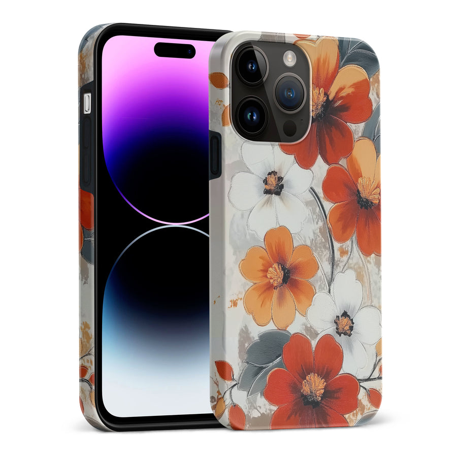 Bold Cosmos Bloom Floral Phone Case