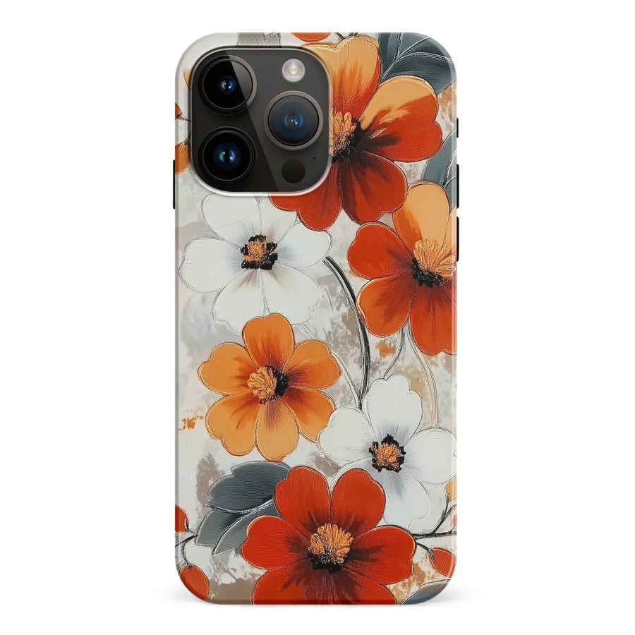 Bold Cosmos Bloom Floral Phone Case