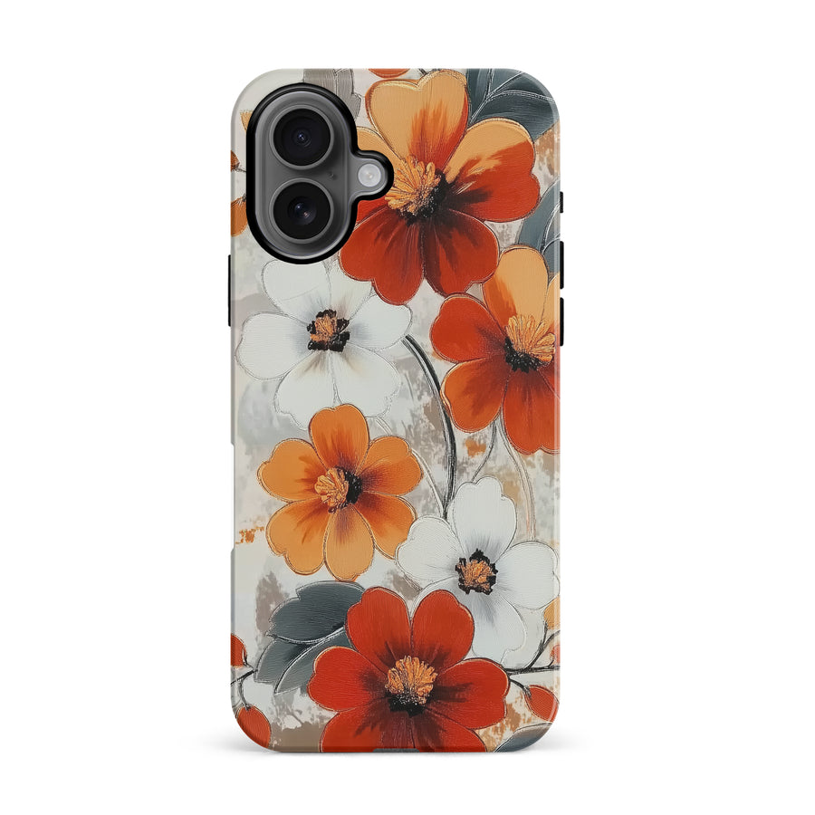 Bold Cosmos Bloom Floral Phone Case