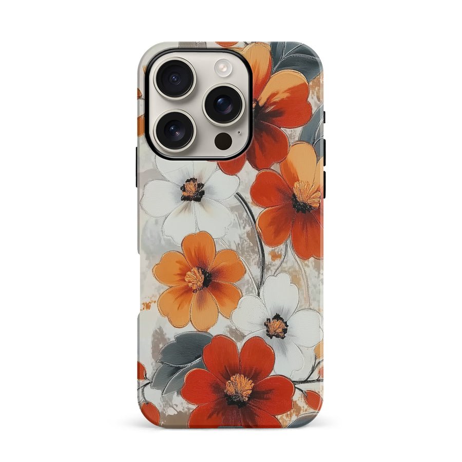 Bold Cosmos Bloom Floral Phone Case