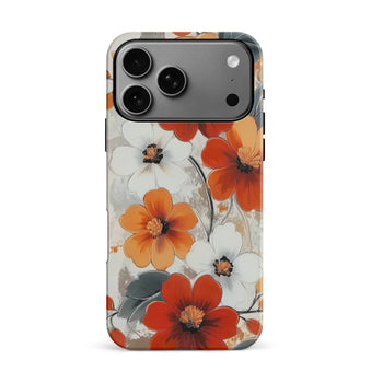 iPhone 17 Pro Max Bold Cosmos Bloom Floral Phone Case