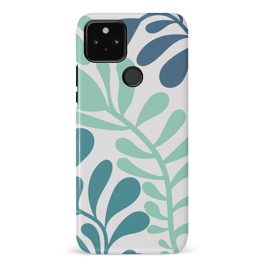 Modern Minimalist Tropical Fern Floral Phone Case