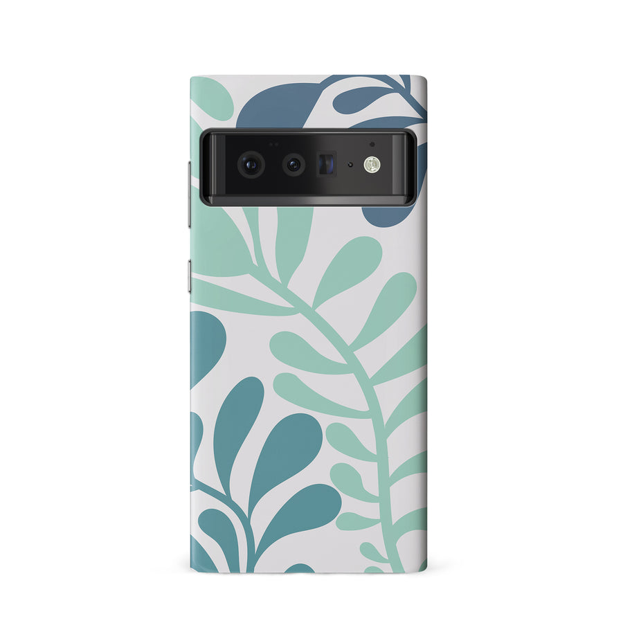 Modern Minimalist Tropical Fern Floral Phone Case