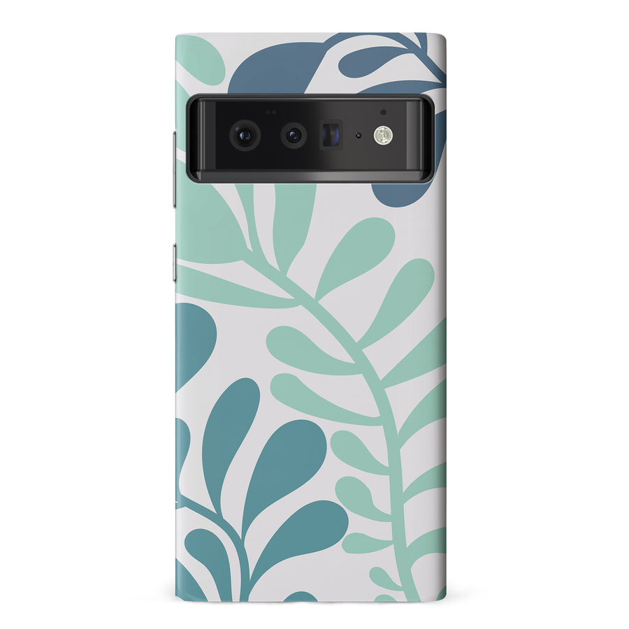 Modern Minimalist Tropical Fern Floral Phone Case