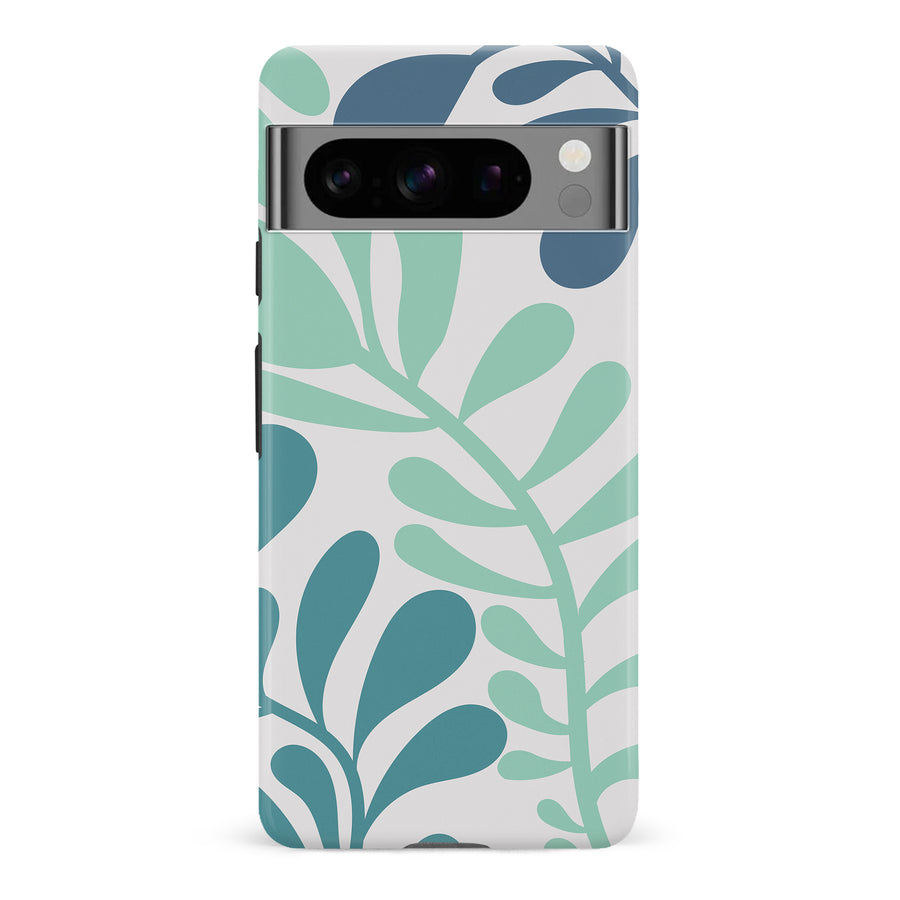 Modern Minimalist Tropical Fern Floral Phone Case