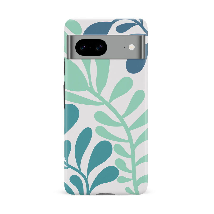 Modern Minimalist Tropical Fern Floral Phone Case