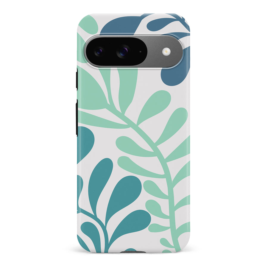 Modern Minimalist Tropical Fern Floral Phone Case