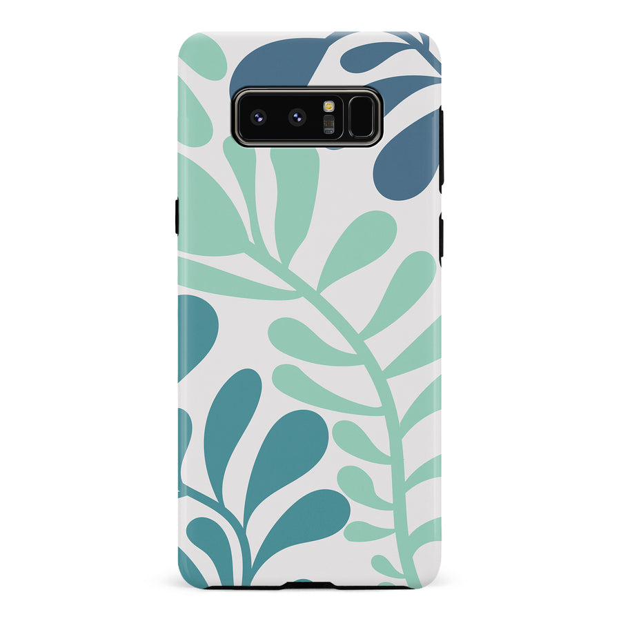 Modern Minimalist Tropical Fern Floral Phone Case