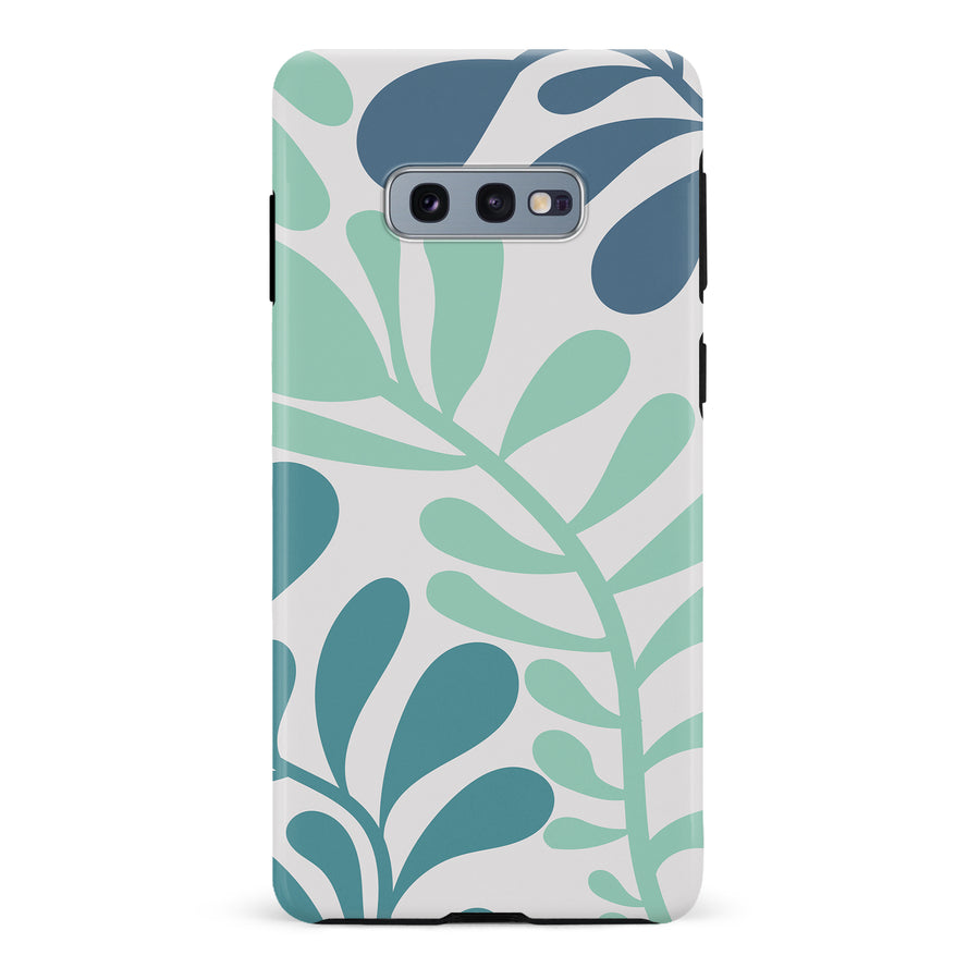 Modern Minimalist Tropical Fern Floral Phone Case