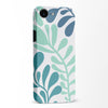 Modern Minimalist Tropical Fern Floral Phone Case