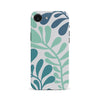 Modern Minimalist Tropical Fern Floral Phone Case