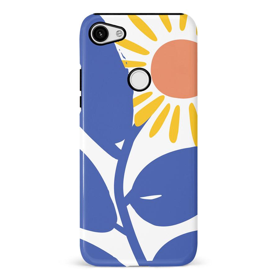 Bold Abstract Sun Kissed Daisy Floral Phone Case