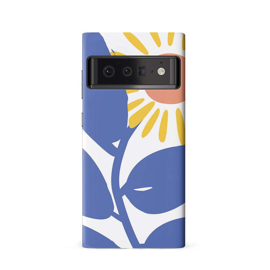 Bold Abstract Sun Kissed Daisy Floral Phone Case