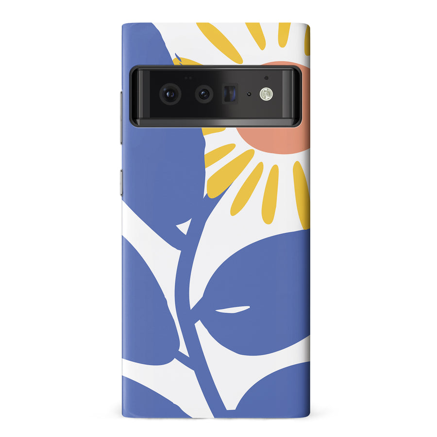 Bold Abstract Sun Kissed Daisy Floral Phone Case