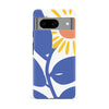Google Pixel 8 Bold Abstract Sun Kissed Daisy Floral Phone Case