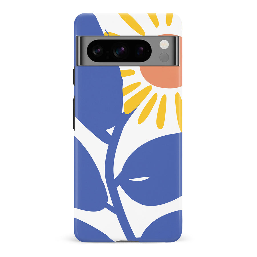 Bold Abstract Sun Kissed Daisy Floral Phone Case