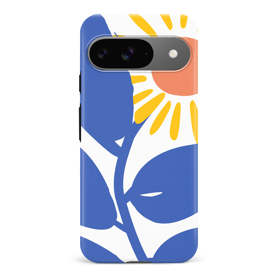 Bold Abstract Sun Kissed Daisy Floral Phone Case