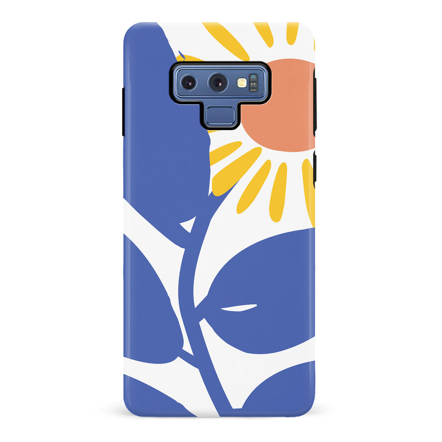 Samsung Galaxy Note 9 Bold Abstract Sun Kissed Daisy Floral Phone Case