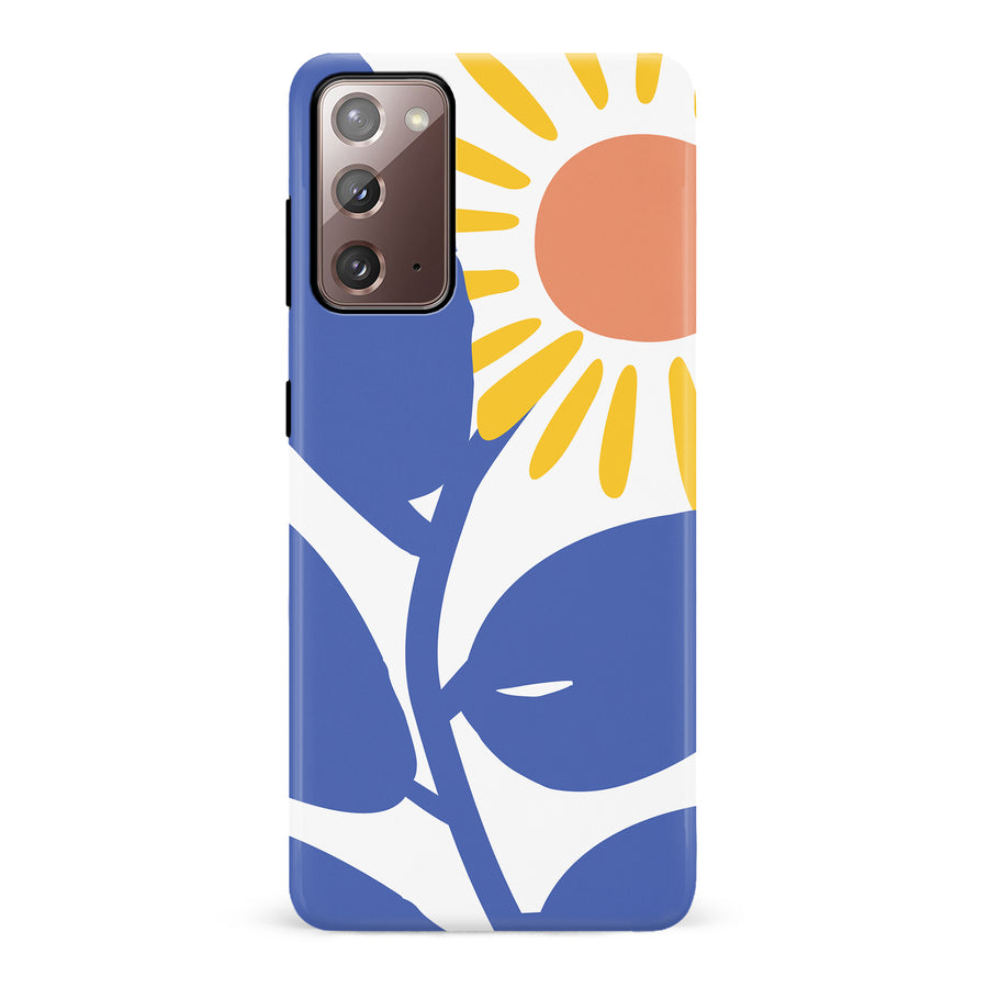 Bold Abstract Sun Kissed Daisy Floral Phone Case