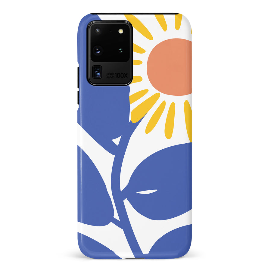 Bold Abstract Sun Kissed Daisy Floral Phone Case