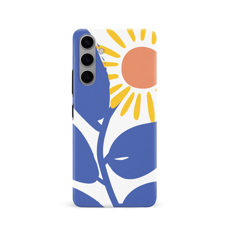 Bold Abstract Sun Kissed Daisy Floral Phone Case