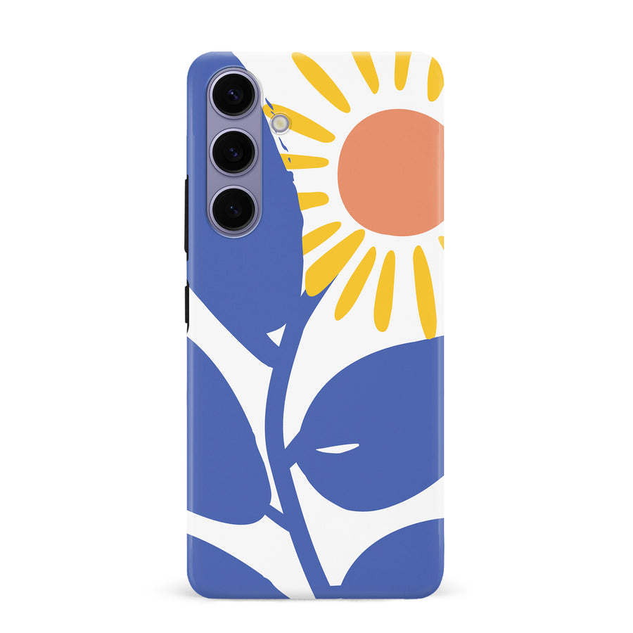 Bold Abstract Sun Kissed Daisy Floral Phone Case