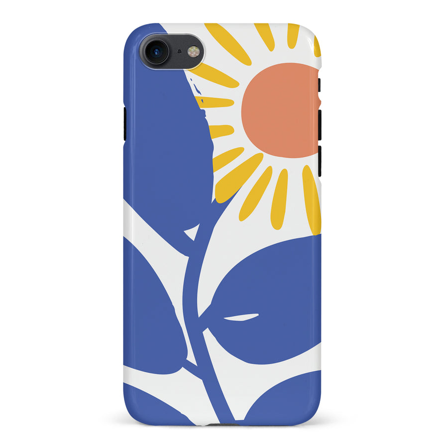 Bold Abstract Sun Kissed Daisy Floral Phone Case