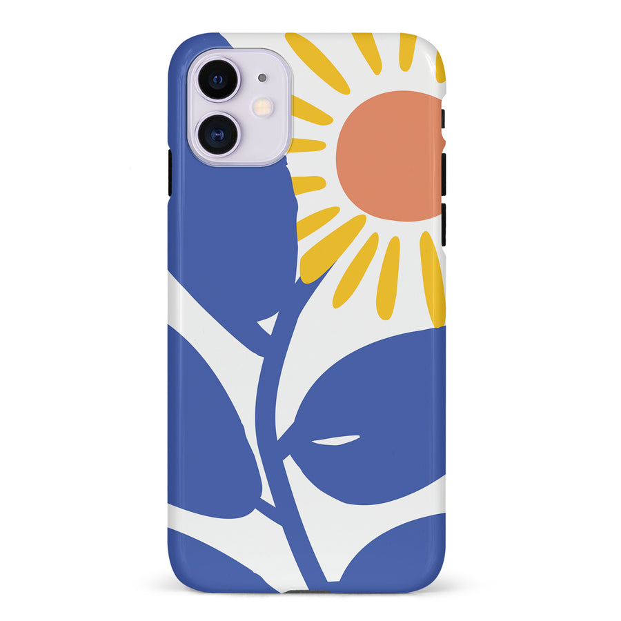 Bold Abstract Sun Kissed Daisy Floral Phone Case