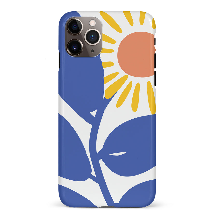 Bold Abstract Sun Kissed Daisy Floral Phone Case