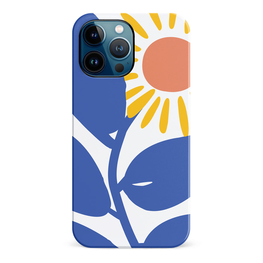 Bold Abstract Sun Kissed Daisy Floral Phone Case