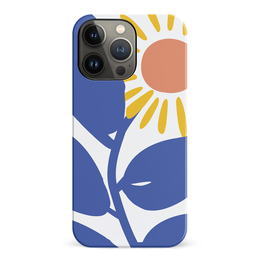 Bold Abstract Sun Kissed Daisy Floral Phone Case