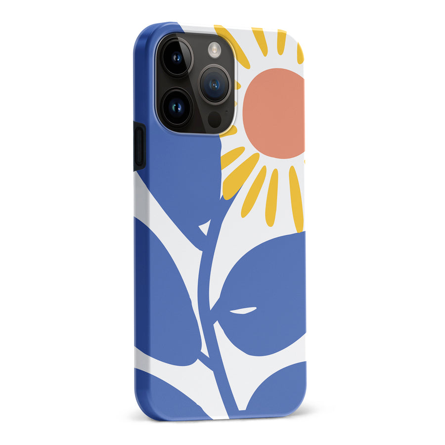 Bold Abstract Sun Kissed Daisy Floral Phone Case