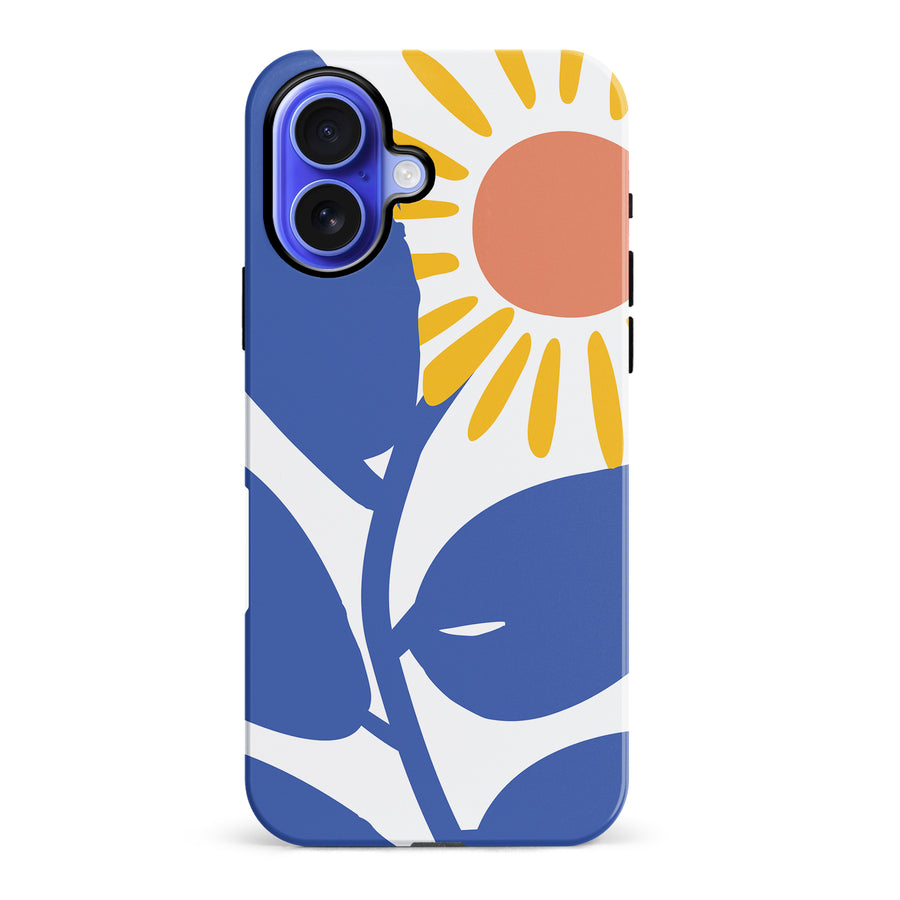 Bold Abstract Sun Kissed Daisy Floral Phone Case