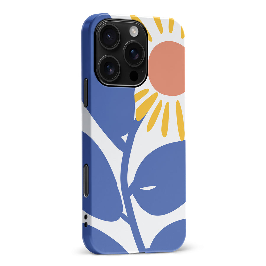 Bold Abstract Sun Kissed Daisy Floral Phone Case